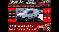 Desktop Screenshot of cherryhillautosales.net